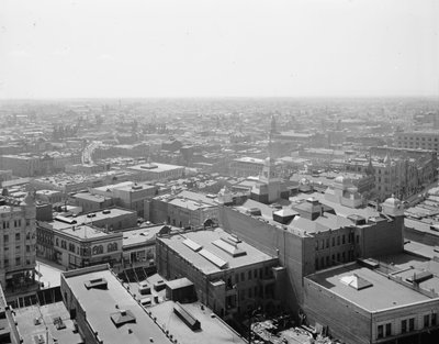 Vue générale, Los Angeles, Californie, c.1880-99 - Detroit Publishing Co.